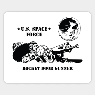 Space Force Door Gunner Magnet